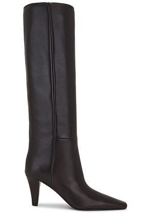 Saint Laurent Josie Boot in T. Moro - Brown. Size 36 (also in ).