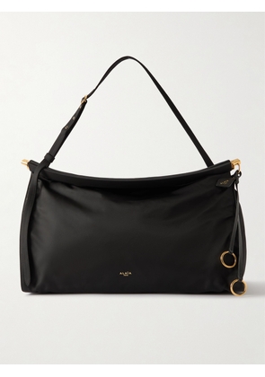 Alaïa - Click E/w Large Leather-trimmed Shell Shoulder Bag - Black - One size