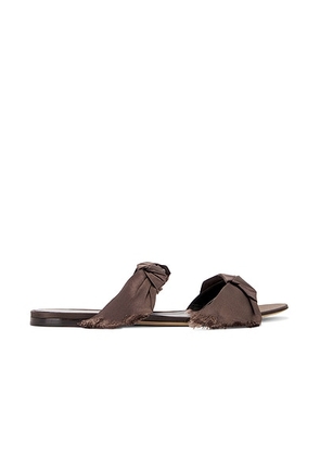 The Row Voluptas Sandal in Brown - Brown. Size 36.5 (also in 36, 37, 37.5, 38, 39, 39.5, 41).
