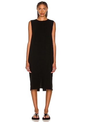 The Row Mirna Dress in Black - Black. Size L (also in XL).