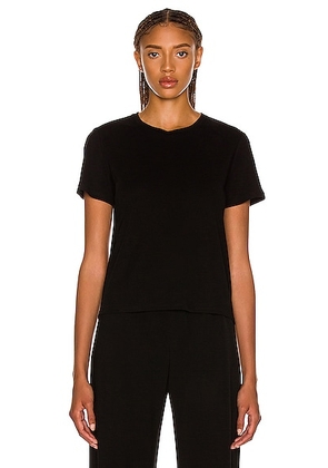 The Row Wesler T-Shirt in Black - Black. Size XS (also in M).