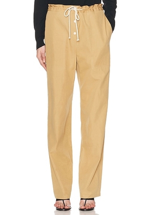 The Row Bonnette Pant in Brown Paper - Brown. Size 8 (also in ).