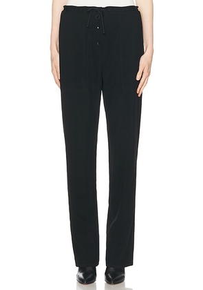 The Row Bonnette Pant in Black - Black. Size 6 (also in ).