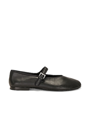 The Row Boheme MJ Flat in Black - Black. Size 41 (also in 37.5, 38, 38.5, 39, 40.5).
