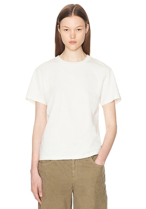 The Row Calibi Top in White - White. Size M (also in ).