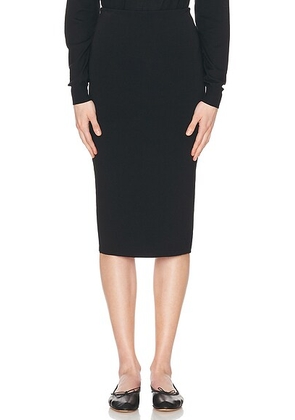 The Row Hodette Skirt in Black - Black. Size XS (also in ).