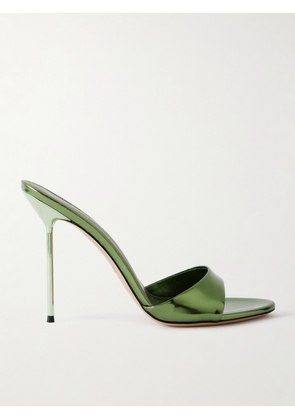 Paris Texas - Lida Patent-leather Mules - Green - IT36,IT36.5,IT37,IT37.5,IT38,IT38.5,IT39,IT39.5,IT40,IT40.5,IT41,IT41.5,IT42