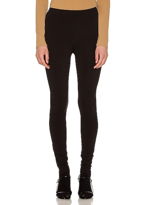The Row Lanza Pant in Black - Black. Size S (also in ).