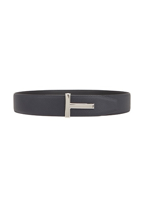 TOM FORD 40 MM Reversible Belt in Dark Navy & Black - Black. Size 80 (also in ).