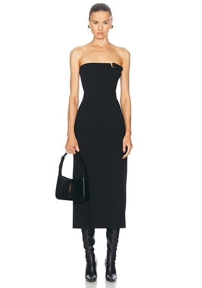 Staud Beekman Dress in Black - Black. Size L (also in ).