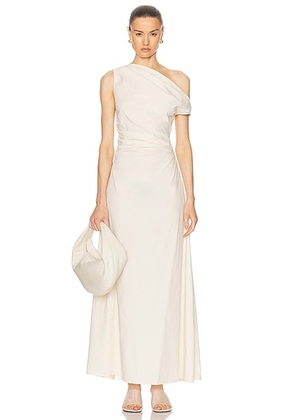 Staud Phare Dress in Buttercream - Cream. Size 6 (also in ).