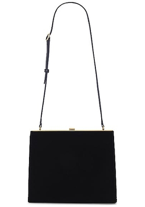 Saint Laurent Small Gaia Shoulder Bag in Noir - Black. Size all.