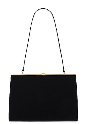 Saint Laurent Large Gaia Shoulder Bag in Noir - Black. Size all.