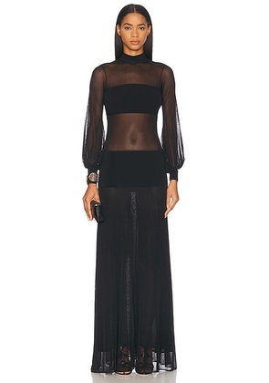 TOM FORD Long Turtleneck Dress in Black - Black. Size M (also in ).