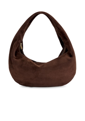 KHAITE Olivia Medium Hobo Bag in Dark Brown - Brown. Size all.