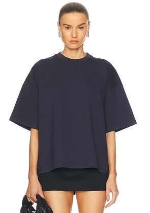 Staud Capsule Top in Navy - Navy. Size M/L (also in XS/S).