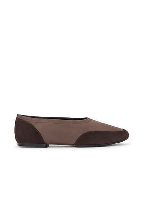 Staud Alba Sport Ballet Flat in Espresso - Brown. Size 37 (also in 38, 39, 40, 41).