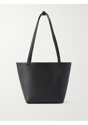The Row - Park Medium Textured-leather Tote - Black - One size