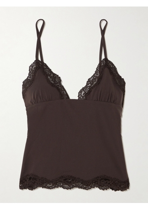SKIMS - Fits Everybody Lace Triangle Cami - Espresso - Brown - XXS,XS,S,M,L,XL,2XL,3XL