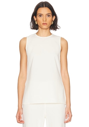 Staud Bronte Tunic in Ivory - Ivory. Size M (also in L, S, XS).