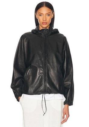 The Row Jilly Jacket in Black - Black. Size 6 (also in ).