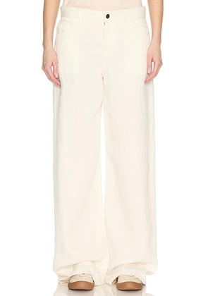 The Row Eglitta Wide Leg in White - White. Size 27 (also in ).