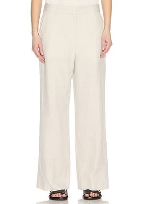The Row Noxy Pant in Pearl Grey - Grey. Size 0 (also in 4, 8).