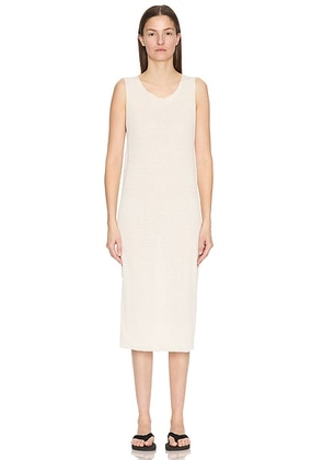 The Row Jovienne Dress in White - White. Size L (also in S).