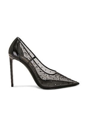 Saint Laurent Anja Pump in Nero - Black. Size 38.5 (also in 38).