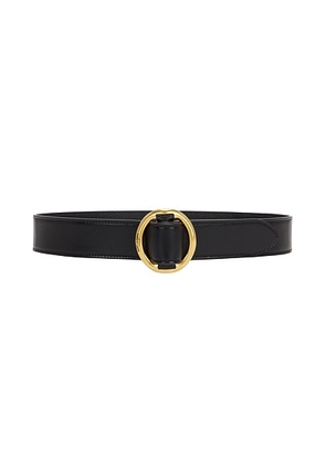 Saint Laurent Leather Belt in Nero - Black. Size 75 (also in 65, 70, 80, 90).