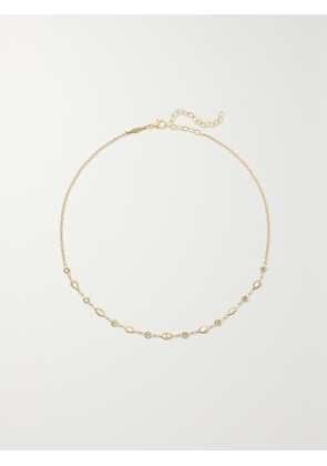 Jacquie Aiche - 14-karat Gold Diamond Choker - One size
