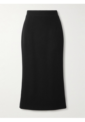Dolce & Gabbana - Textured-wool Midi Skirt - Black - IT36,IT38,IT40,IT42,IT44,IT46