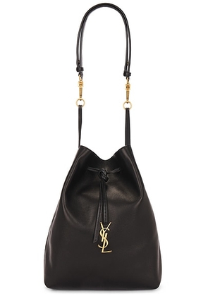 Saint Laurent Paris VII Pochon Bag in Nero - Black. Size all.