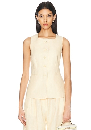 Posse Rio Vest in Dusty Citron - Lemon. Size XS (also in ).