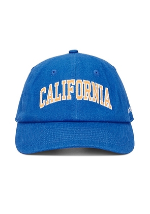 Sporty & Rich California Hat in Paris Blue - Blue. Size all.