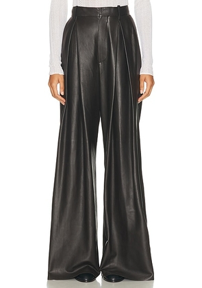 Ralph Lauren Collection Kelsie Pant in Dark Brown - Black. Size 2 (also in 0).