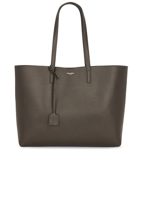 Saint Laurent East West Shopping Bag in Light Musk - Brown. Size all.