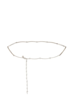 TOM FORD Twigs Belt in Silver - Metallic Silver. Size all.