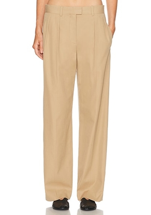 The Row Alfidis Pant in Beige - Tan. Size 8 (also in 2, 4, 6).