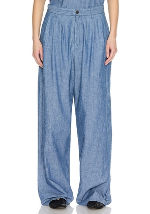 The Row Rufos Pant in Light Indigo - Blue. Size 6 (also in ).