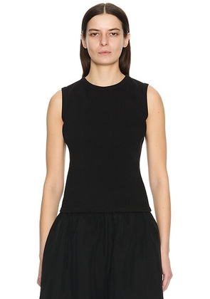 The Row Wody Top in Black - Black. Size M (also in L, S, XL, XS).