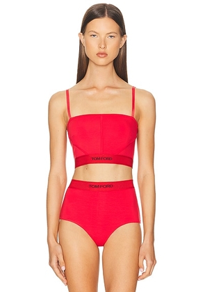TOM FORD Signature Top in Scarlet - Red. Size M (also in S, XS).