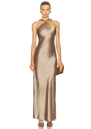 Staud Cadence Dress in Dune - Taupe. Size 0 (also in 4).