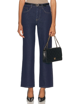 RENGGLI Straight Leg in Undone Denim - Blue. Size 28 (also in 26).