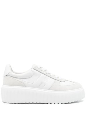 Hogan H-Stripes platform sneakers - White