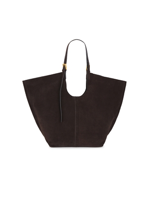 ALLSAINTS Ara Tote Bag in Brown.