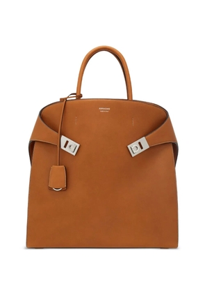 Ferragamo Hug tote bag - Brown