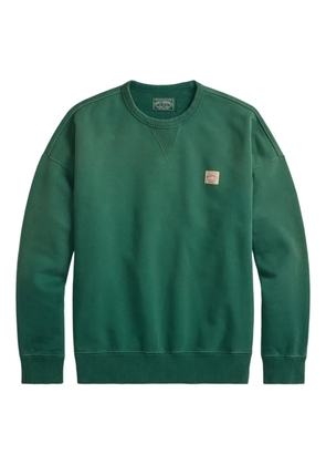 Polo Ralph Lauren crew-neck patch sweatshirt - Green