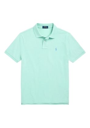 Polo Ralph Lauren ribbed-colar polo shirt - Green