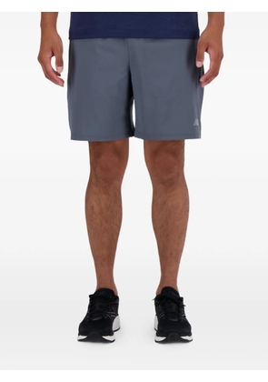 New Balance logo-detail shorts - Grey
